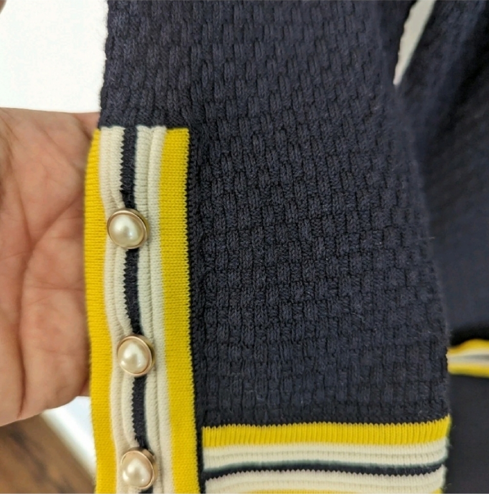 Talbot's Nautical Cardigan - Picture 9 of 13